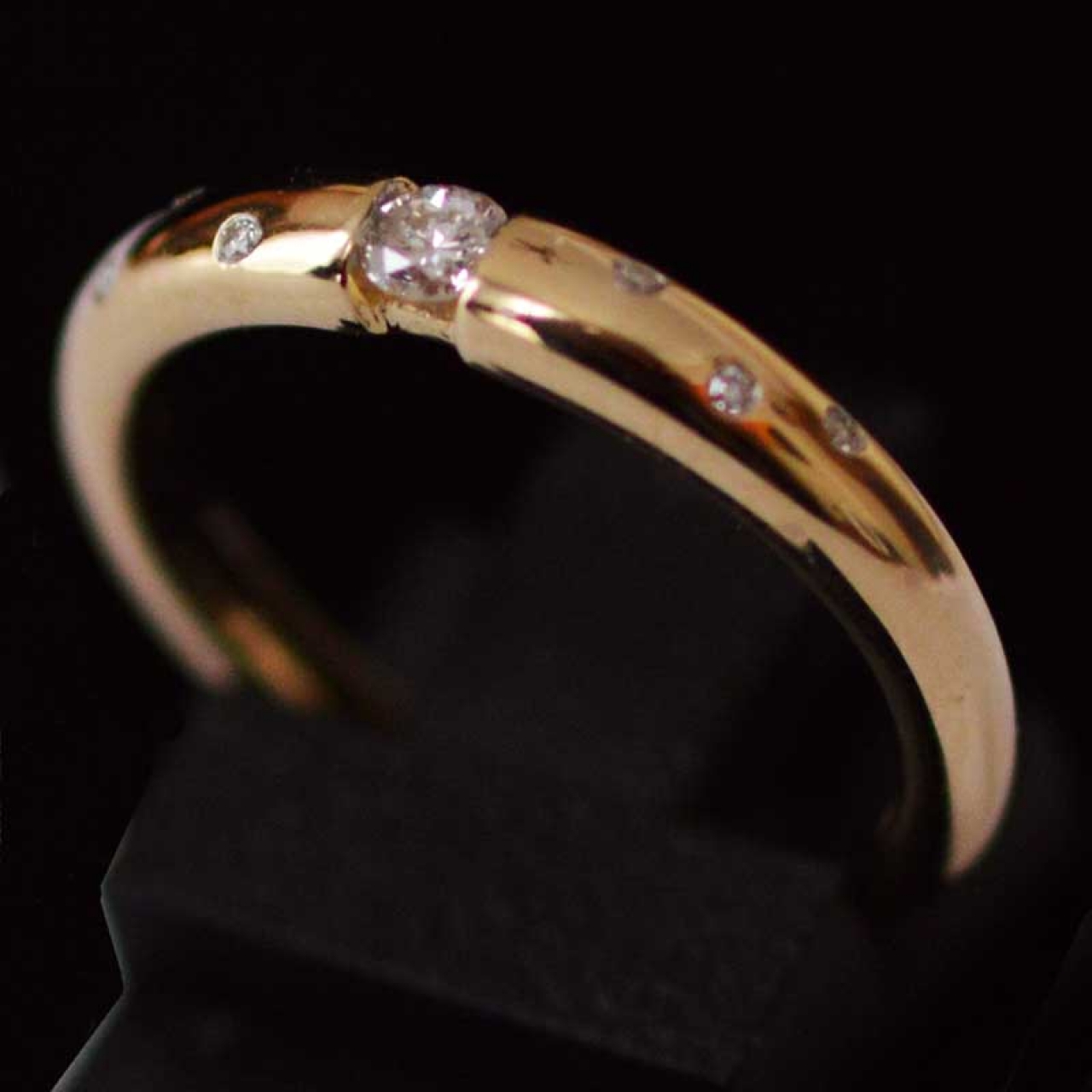 14-krt-goud-diamanten-etoile-ring