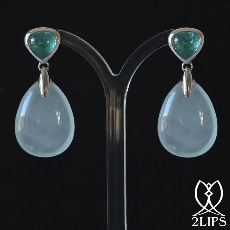 18k-goud-2lips-aquamarijn-neon-blauw-toermalijn-2lips-oorhangers-oorbellen-dutch-designer-david-aardewerk