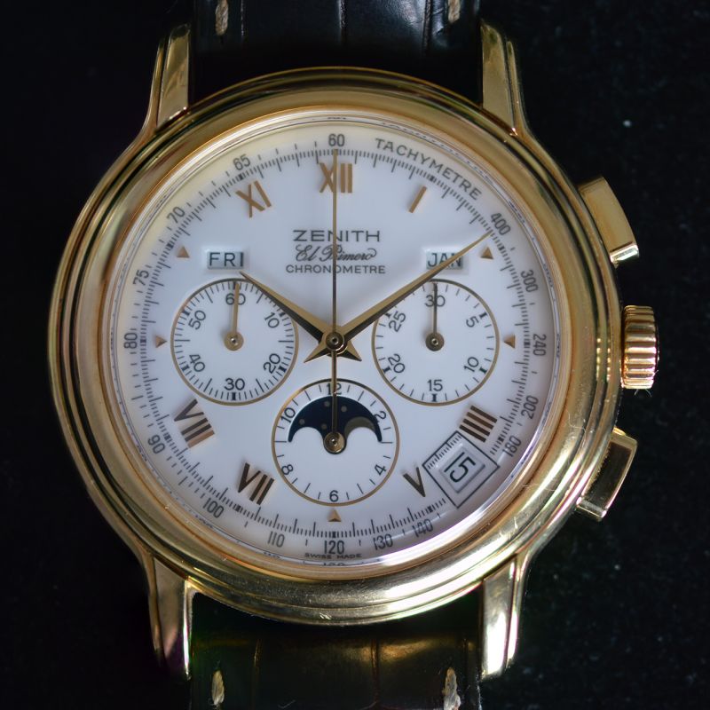 zenith-el-primero-chronomaster-18k-geel-goud-1997