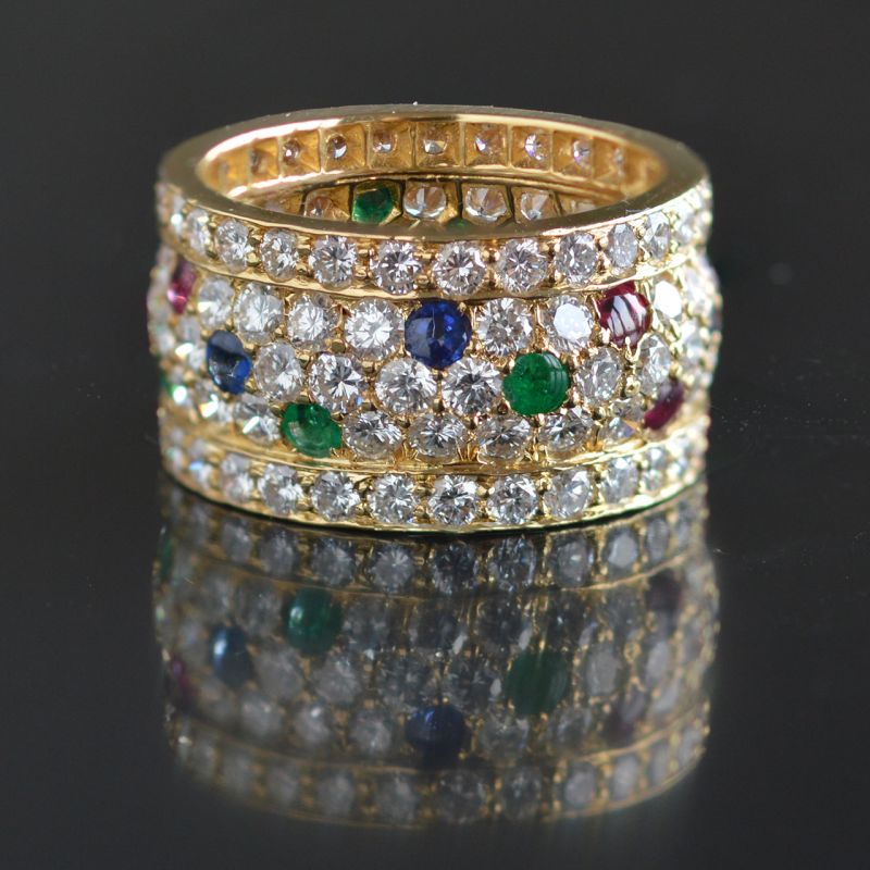 18k-geel-gouden-pave-diamant-saffier-robijn-smaragd-ring-nigeria-tutti-frutti