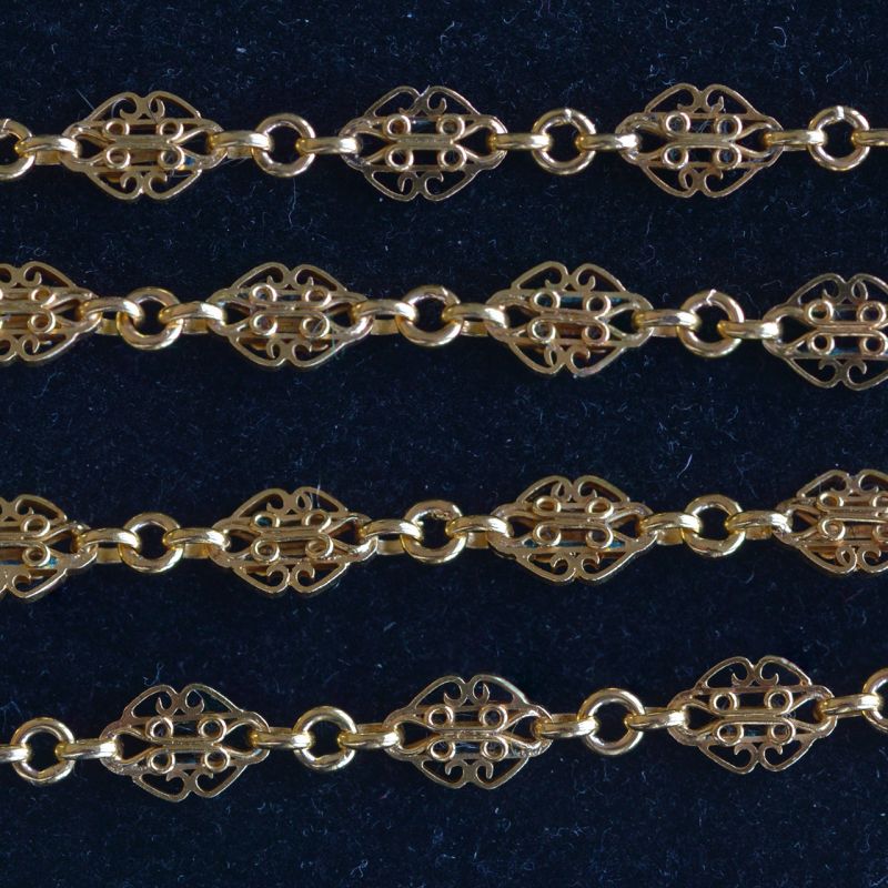 antieke-gouden-lange-ketting-collier-sautoir-1850