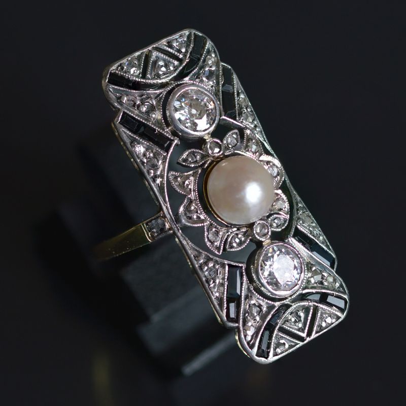 art-decoring-parel-diamant-onyx-plateau-ring