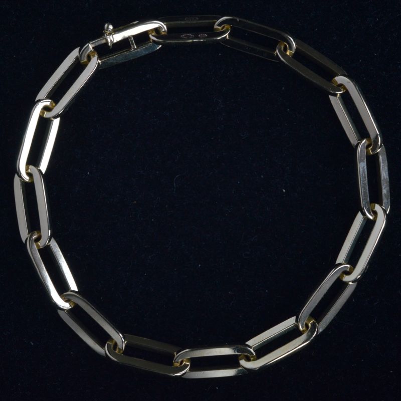 14-karaat-gouden-closedforever-anker-ketting-armband
