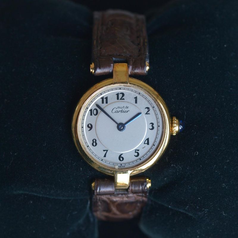 cartier-vendome-ladies-wristwatch-dor-vermeil