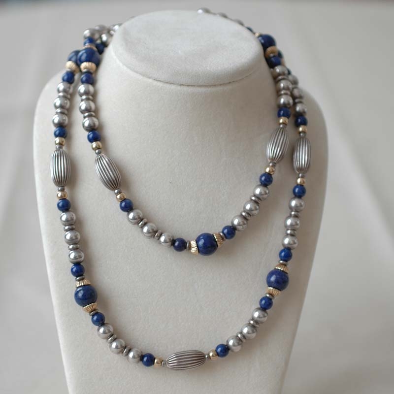 cartier-vintage-zilver-goud-en-lapis-lazuli-collier