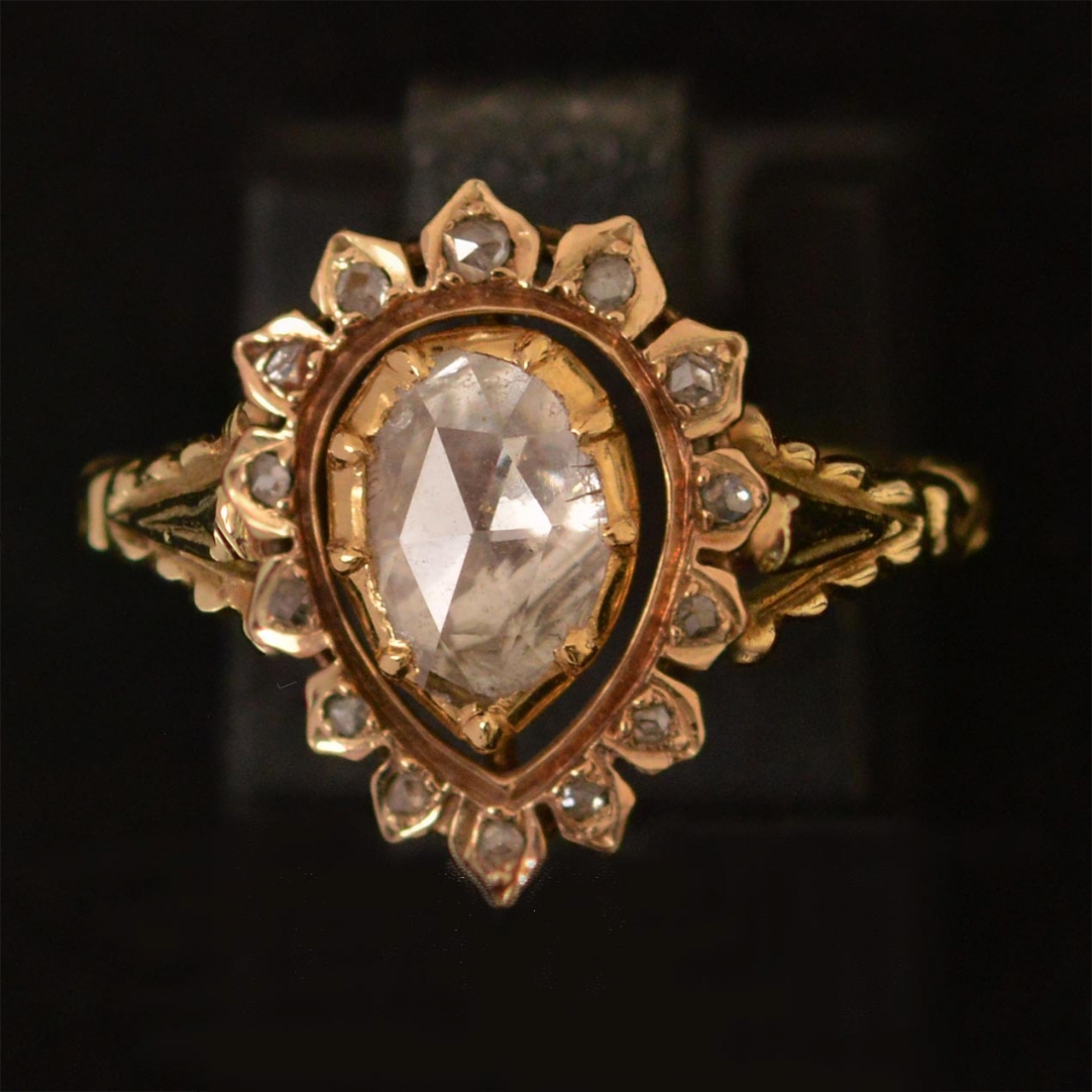 klasieke-roosdiamant-ring
