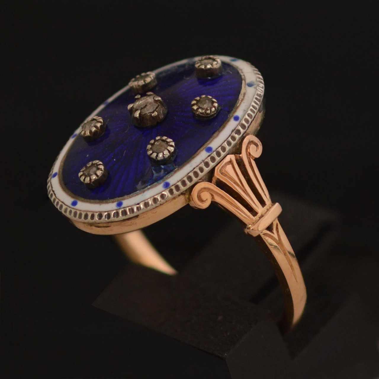 eeuwse-geemailleerde-etoile-ring-glashutte-original-mooi-gemaakte