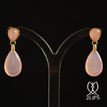 18k-goud-2lips-colours-oorbellen-roze-chalcedoon-designer-david-aardewerk-juwelier