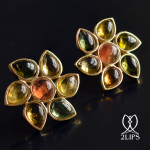 2lips-flower-tulp-toermalijn-oorbellen-oorstekers-ontwerper-david-aardewerk-juwelier-18k-goud-keukenhof-dutch-design