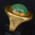 rudolf-steiner-bertha-meyer-jacobs-antroposofie-18k-geel-goud-ring-cabochon-smaragd-9-5-ct