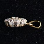 victoriaanse-antieke-diamant-cluster-hanger-14-crt