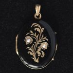 napoleon-iii-ovaal-medallion-hanger-18-karaat-goud-emaille