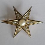 antieke-ster-broche-diamant-parel
