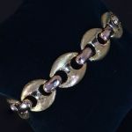 18-karaat-tweekleurige-rood-geel-gouden-koffieboon-schakel-armband-libanese