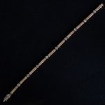 twee-kleurig-wit-geel-gouden-3-5-ct-top-wesselton-diamant-tennis-armband-vintage