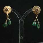 jaren-30-goud-diamanten-colombiaanse-smaragd-oorhangers