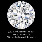 natuurlijke-diamant-briljant-gewicht-0-19-karaat-vvs2-zuiverheid-e-kleur-igi-antwerpen-gecertificeerd