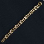 14k-gouden-antieke-nederlandse-granaten-bootjes-armband