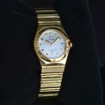 18-karaat-gouden-omega-constellation-my-choice-dameshorloge