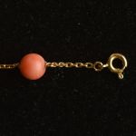 18-karaat-goud-bloedkoraal-armband
