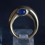 franse-80er-jaren-ring-roze-rubeliet-blauwe-saffier-18k-gold