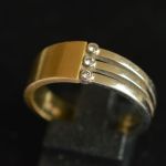 moderne-diamant-wit-geel-gouden-ring