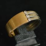 moderne-diamant-wit-geel-gouden-ring