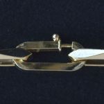 14-karaat-gouden-closed-forever-armband-vintage