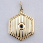 gouden-art-deco-medaillon