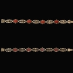 nederland-friesland-antiek-goud-bloedkoraal-armband