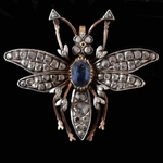 antieke-saffier-en-roos-diamanten-insect-vlieg-broche