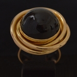 1970-design-goud-ring-bruine-granaat