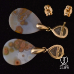 18k-goud-2lips-colours-oorbellen-roos-diamant-jaspis-designer-david-aardewerk-juwelier