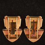 een-stel-geel-gouden-clip-broches-cartier-van-cleef-arpels-raymond-yard-art-deco-retro