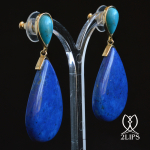 18k-goud-2lips-colours-oorbellen-lapis-lazuli-turkoois-designer-david-aardewerk