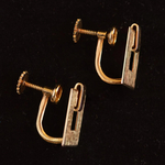 tiffany-handgegraveerd-gematterd-goud-retro-stijl-vintage-schroef-oorclips-oorbellen