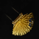 tiffany-co-nederland-vintage-saffier-zee-egel-pin-broche-geel-goud-diamant